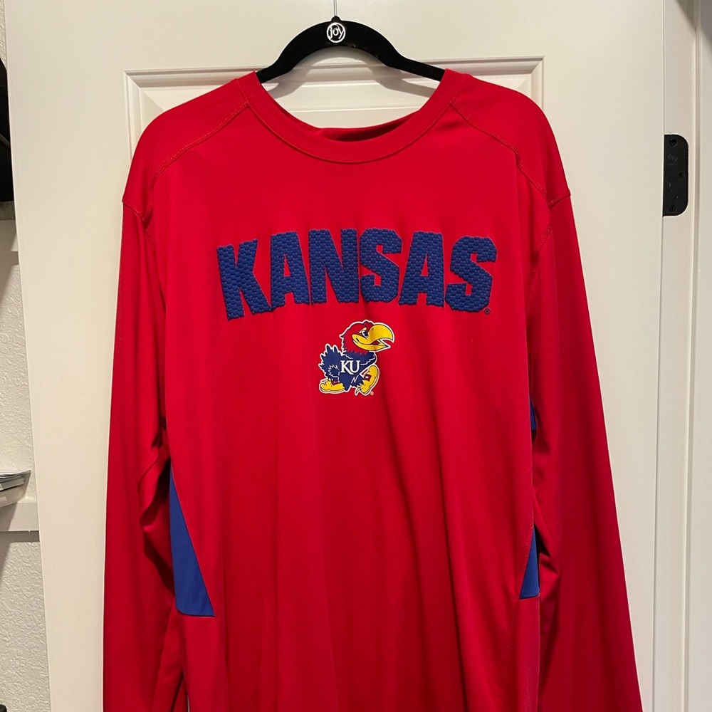 KU JAYHAWKS LONG SLEEVE TEE